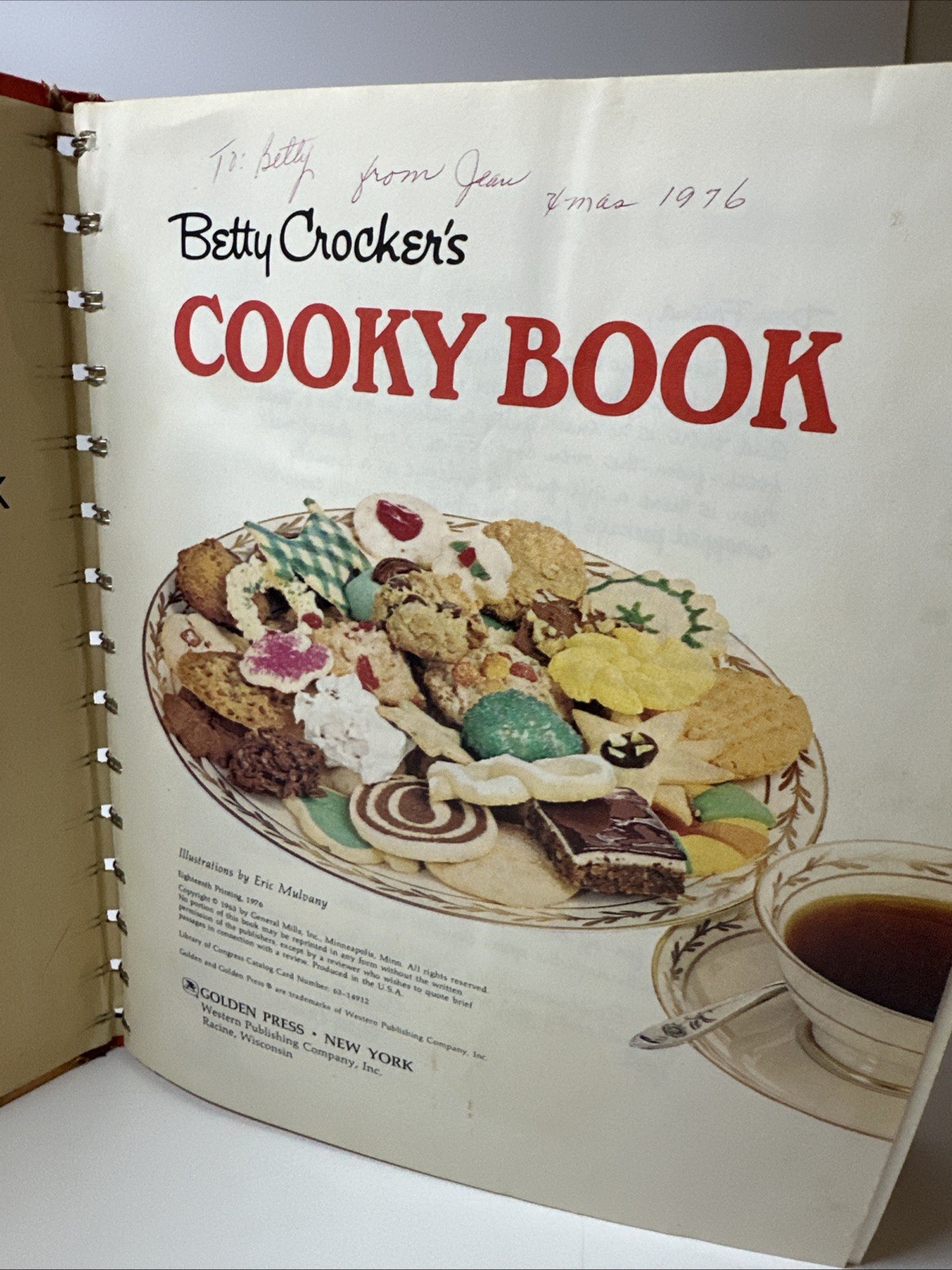 Betty Crocker’s Cooky Book 18th Edition Cookbook