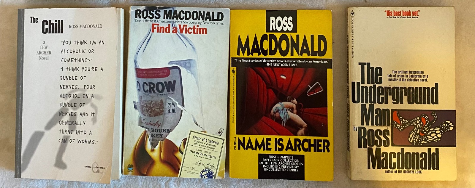 Lew Archer Ross Macdonald CHOOSE YOUR TITLE: Low Price PB ‘70-90 Good toVG #6