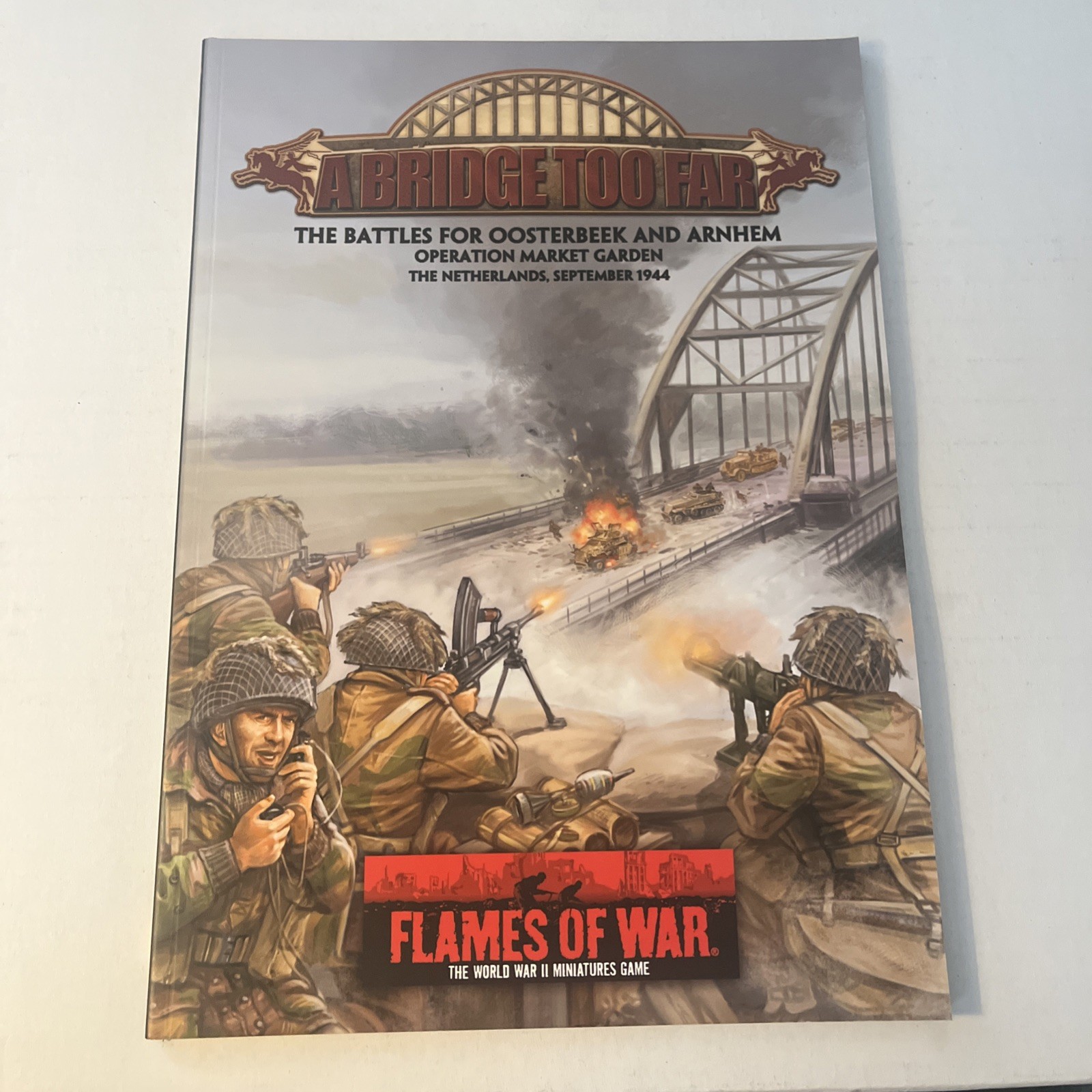 Flames of War Intel Handbook A Bridge TOO FAR 2009 Softback Never Used