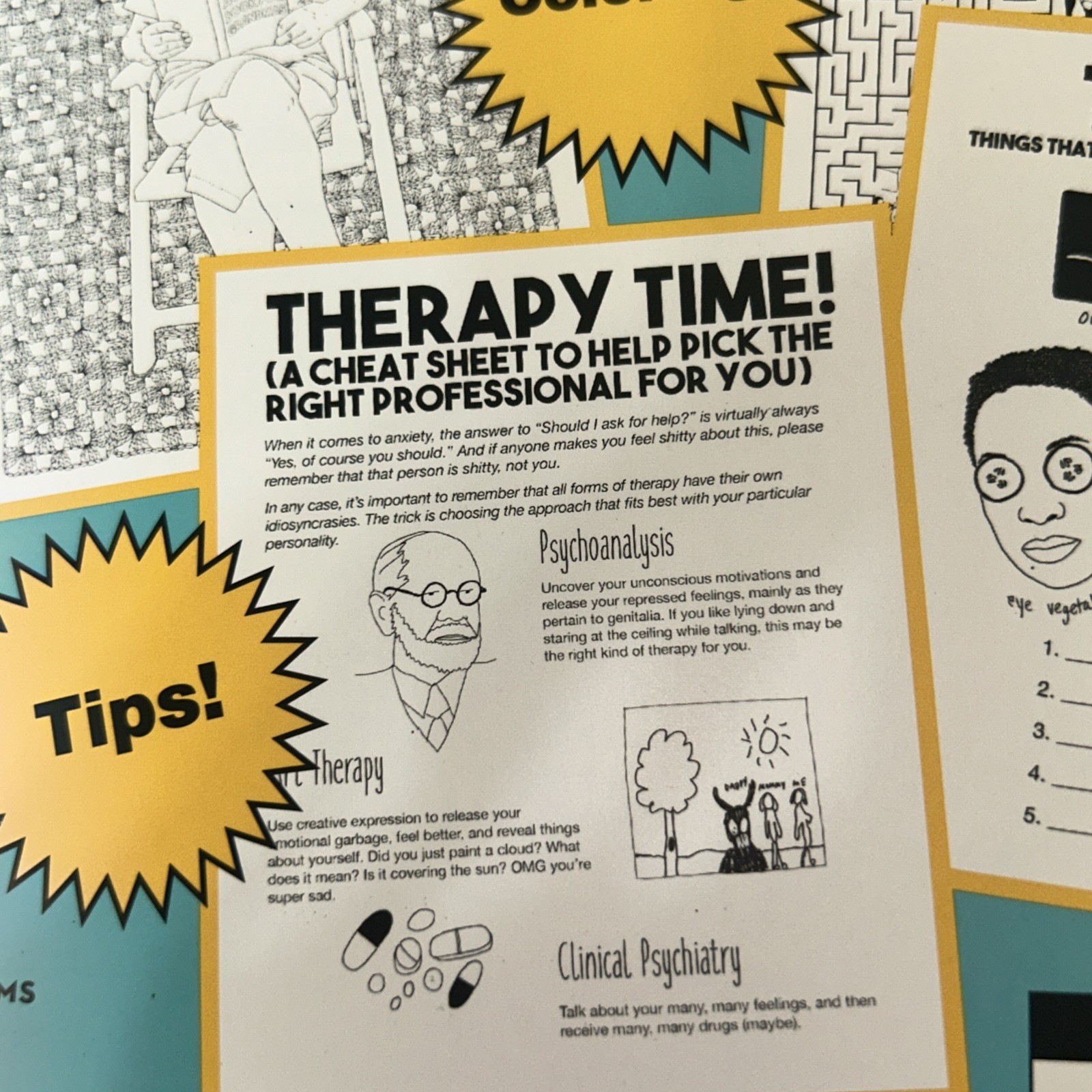 Big Activity Book for Anxious People by Erin Williams and Jordan Reid (2019,…