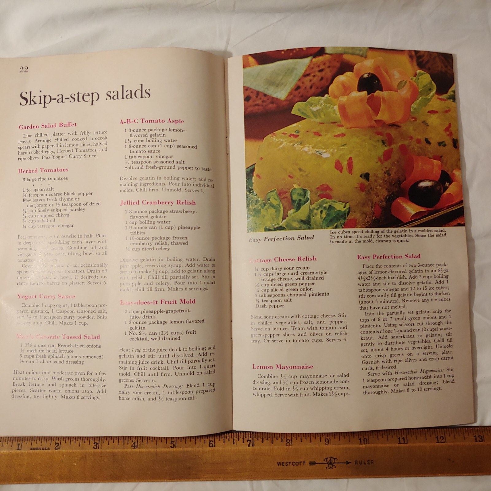 Shortcut Cooking 1969 recipe cookbook Meredith Corp