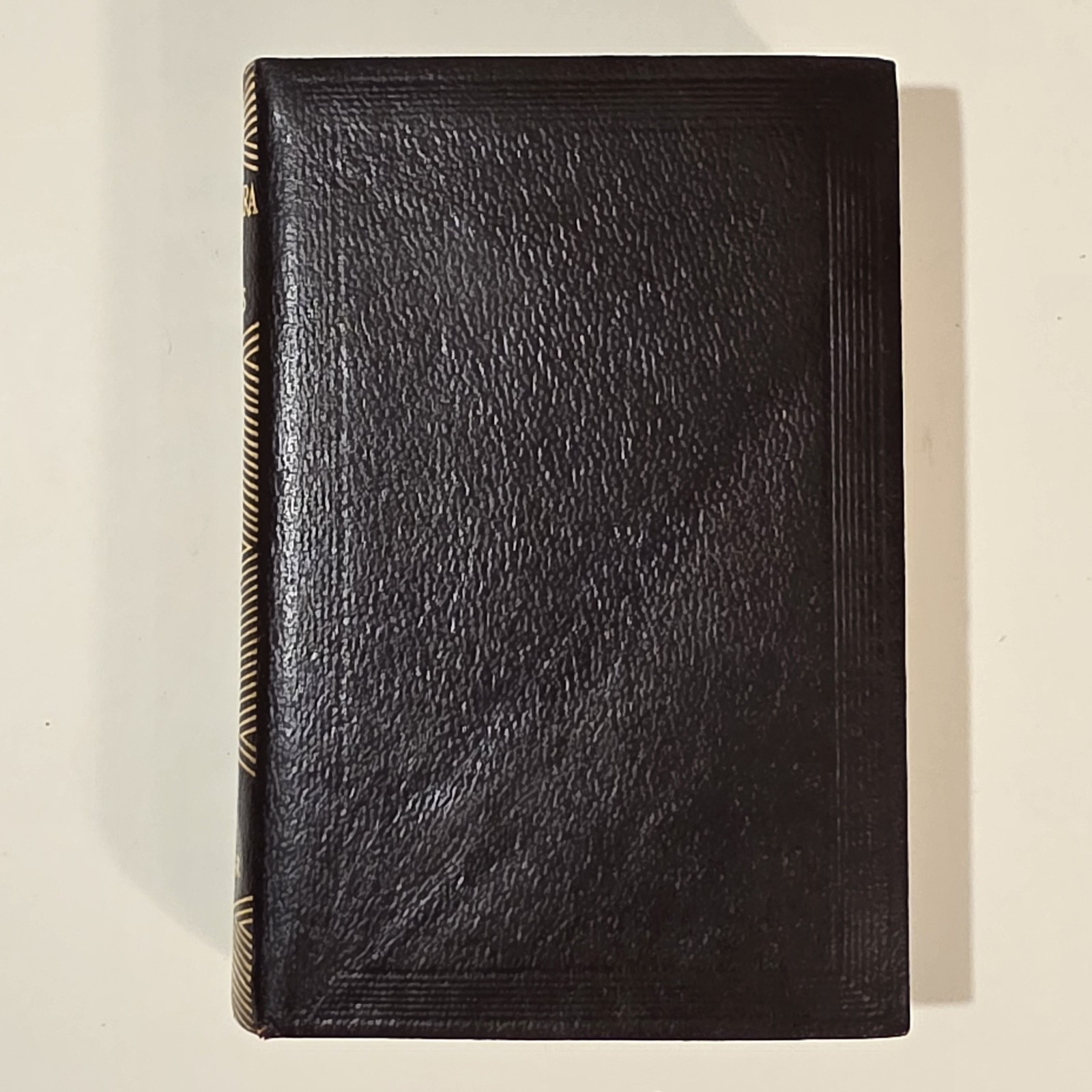 Lot 4 Vintage Aguilar Spanish Classics Mini Leatherette Books Góngora Thackeray
