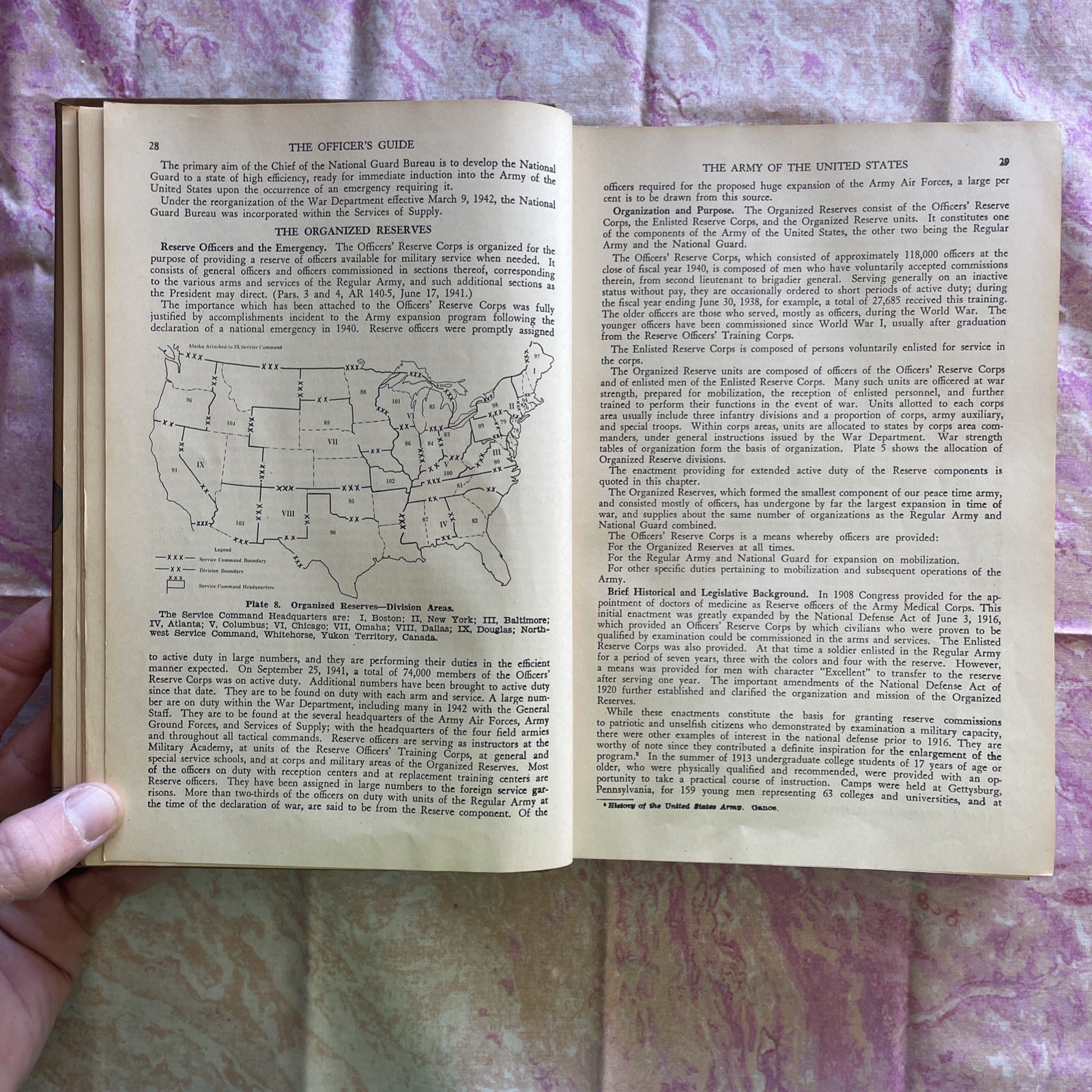 The Officer’s Guide ~ 9th Edition (1942 Military Service Army Book WWII HC)