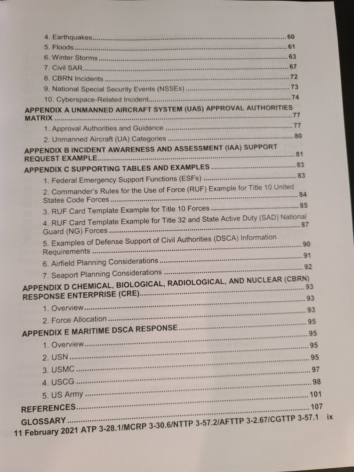 ATP 3-28.1 DSCA Multi-Service Tactics Techniques Procedures for Defense Support