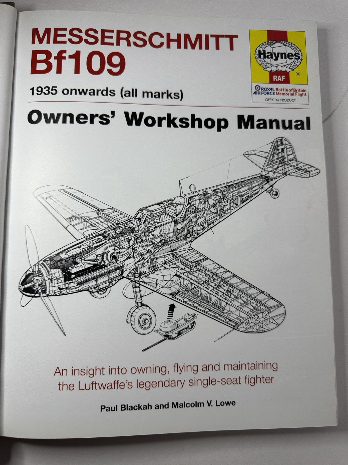 Messerschmitt Bf109 1935 onwards Owners’ Workshop Manual By Haynes – Hardback
