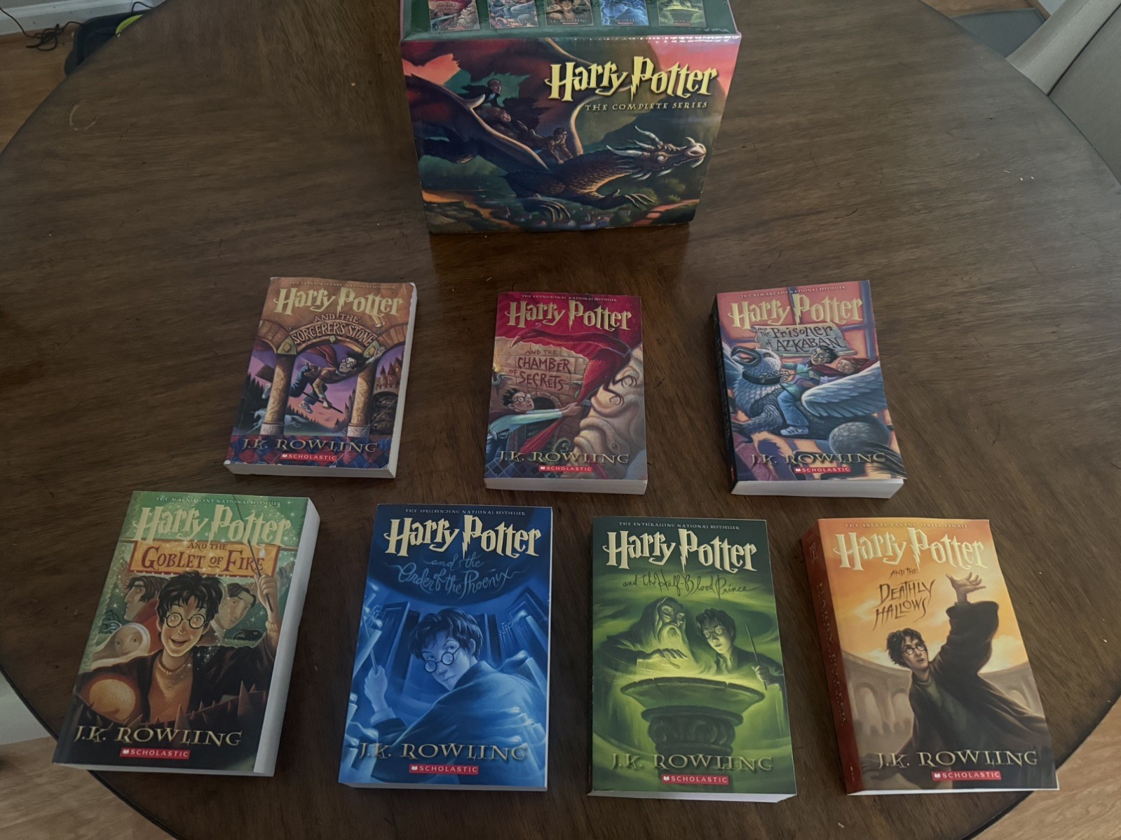 Harry Potter Books 1-7 Box Set Paperback Kids Series – Good