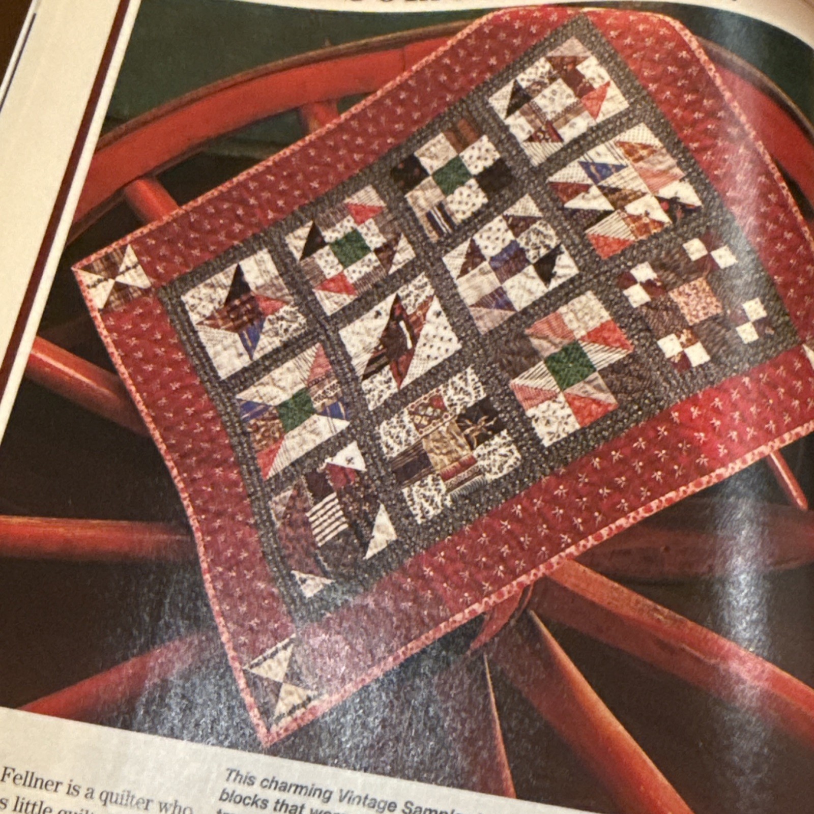 Sampler Quilts Magazine 75 Vintage Blocks Paper Piecing Applique Quilt
