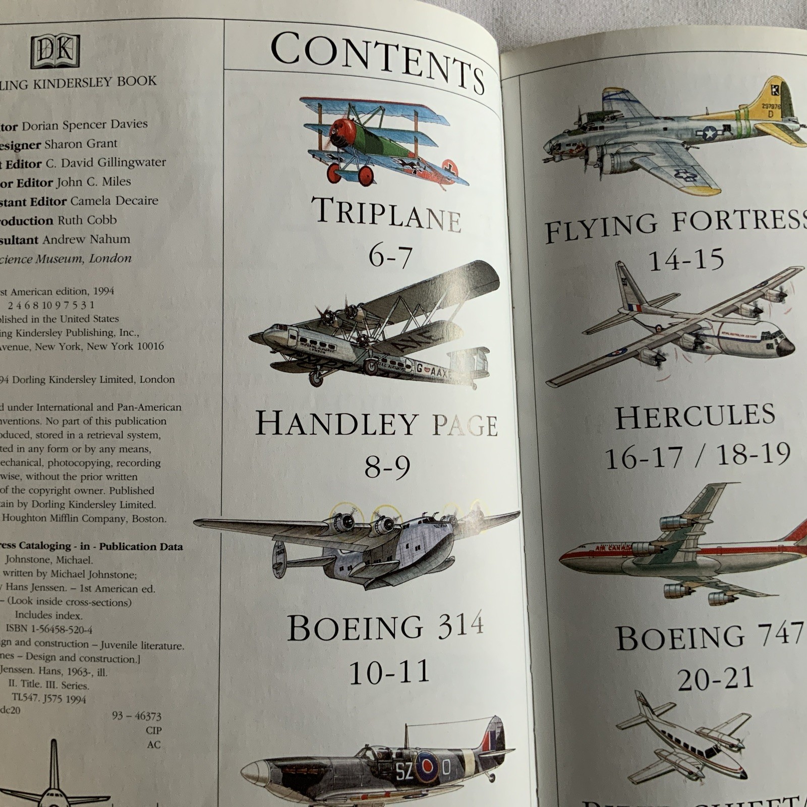 Planes (Look Inside Cross-Sections) Michael Johnstone Illustrated – Hans Jenssen