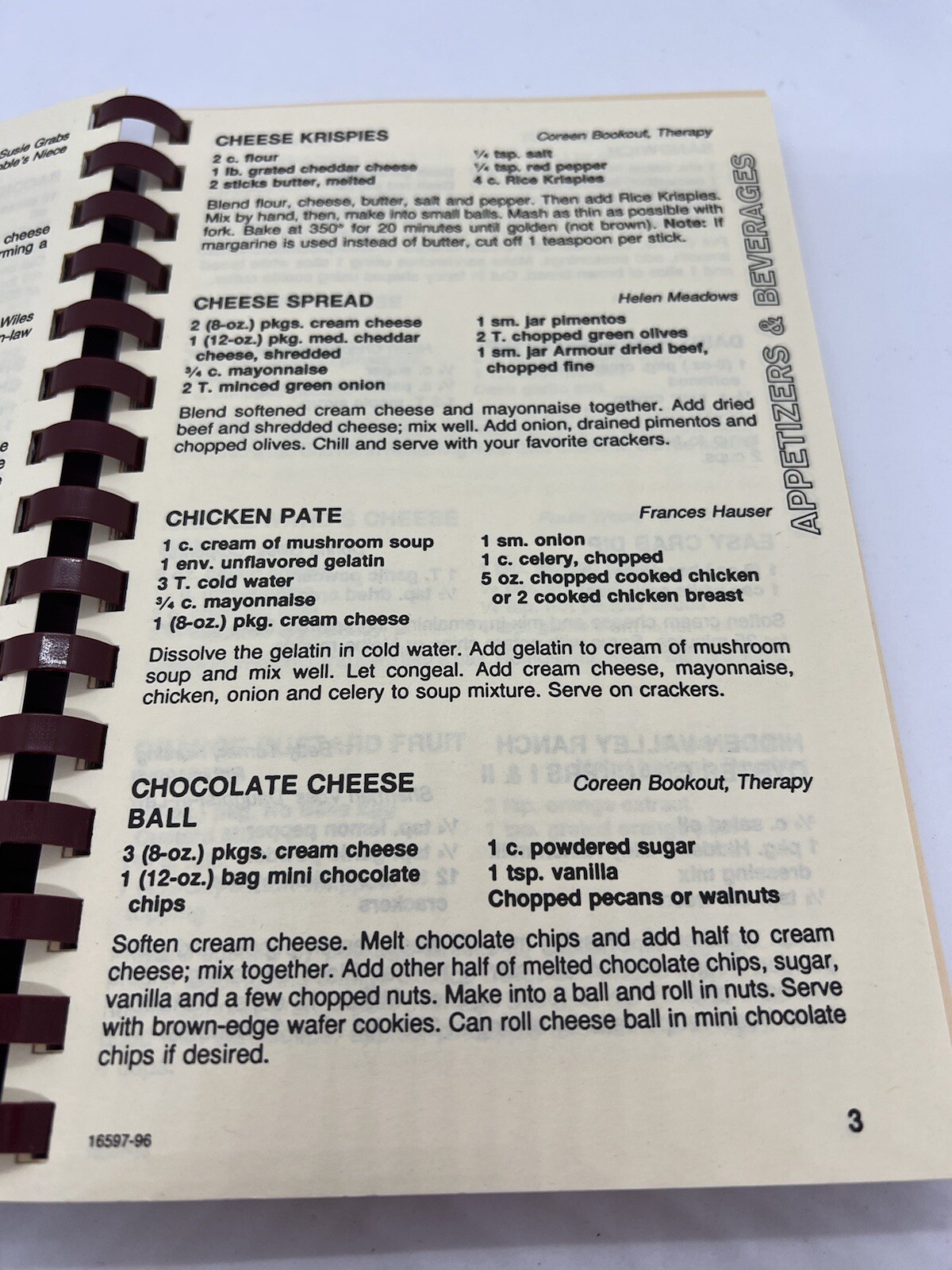 1996 Cookbook “Seasoned With Love” By Village Care Of King 188 Pages King, NC