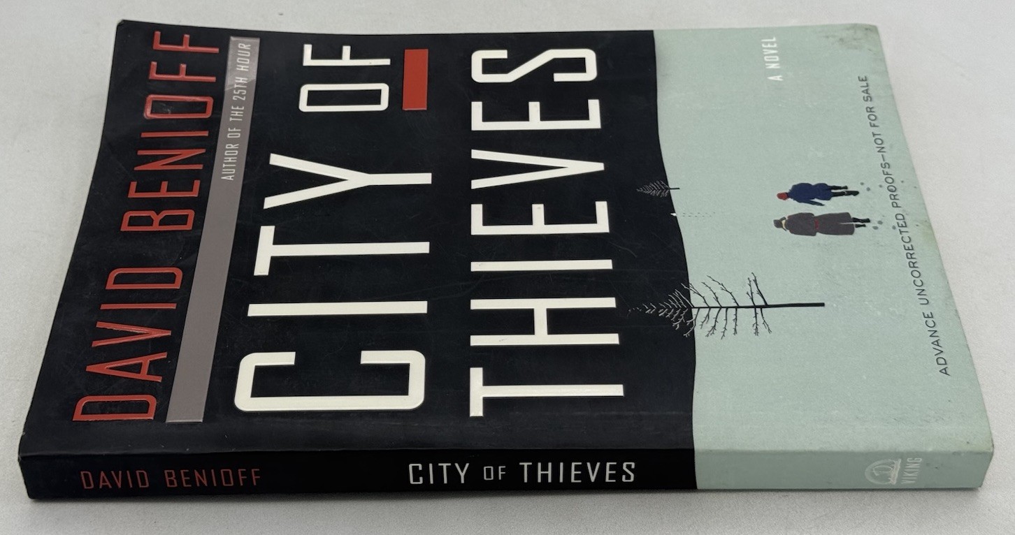 City Of Thieves, David Benioff ARC Uncorrected Proof Advance 1st Ed 2008 RARE