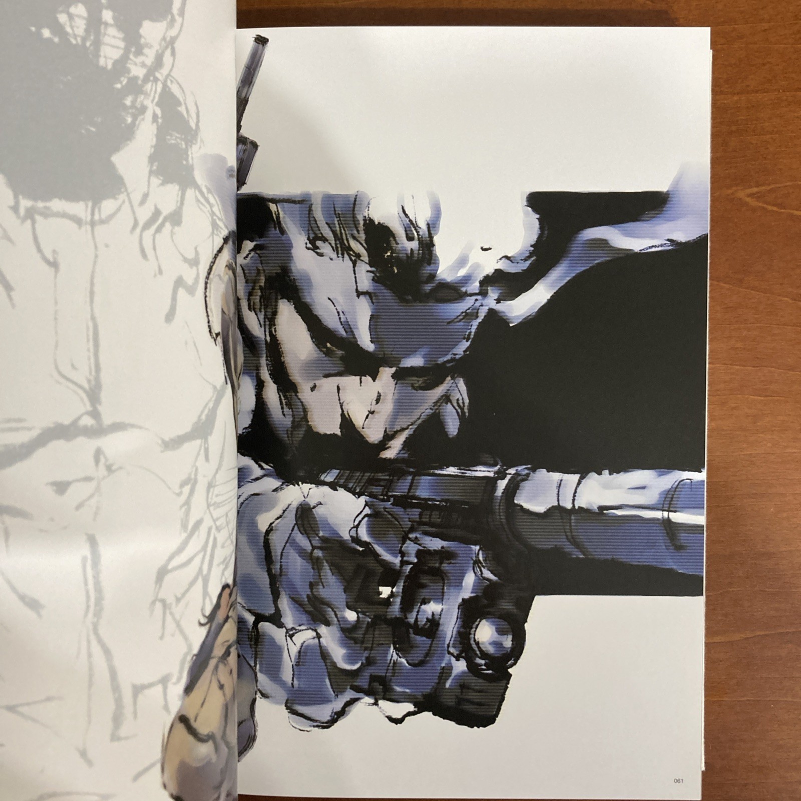 THE ART OF METAL GEAR SOLID The Original Trilogy Art Book Illustration