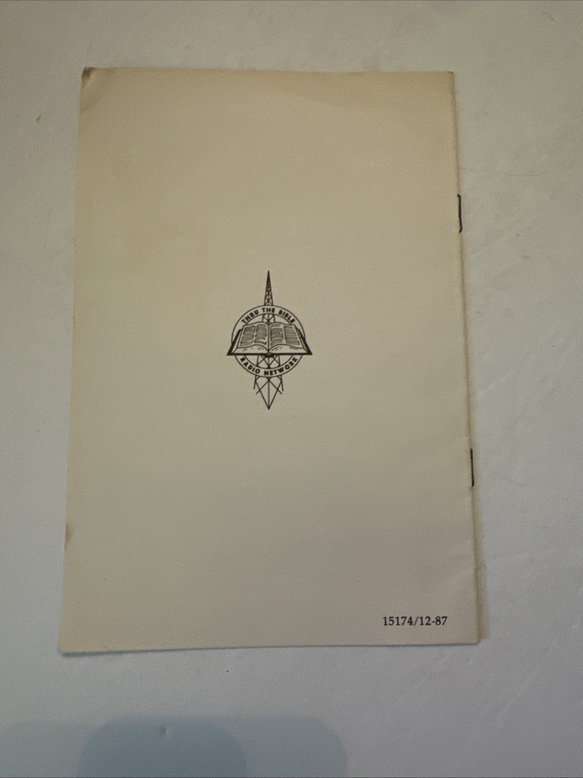 My Redeemer Liveth J Vernon McGee Pamphlet Booklet Bible Radio Network