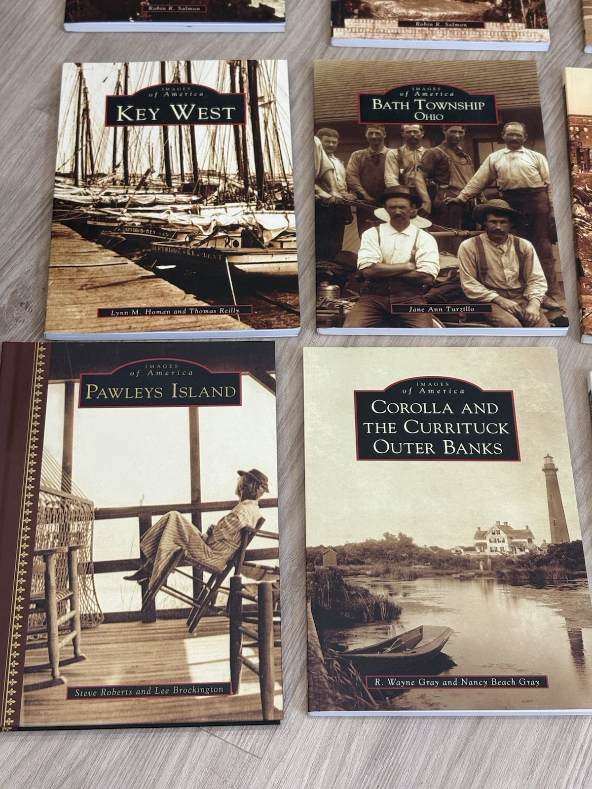 IMAGES OF AMERICA BOOK, LOT OF 12 ASSORTED TITLES PB HILTON HEAD, OHIO Etc