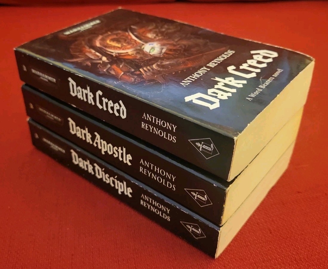 Word Bearers Trilogy Anthony Reynolds Dark Apostle Creed Disciple Warhammer 40k