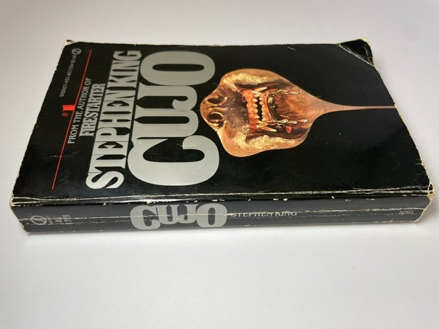 Vintage 1982 Stephen King Cujo PB 1st Signet Printing Horror Novel VG