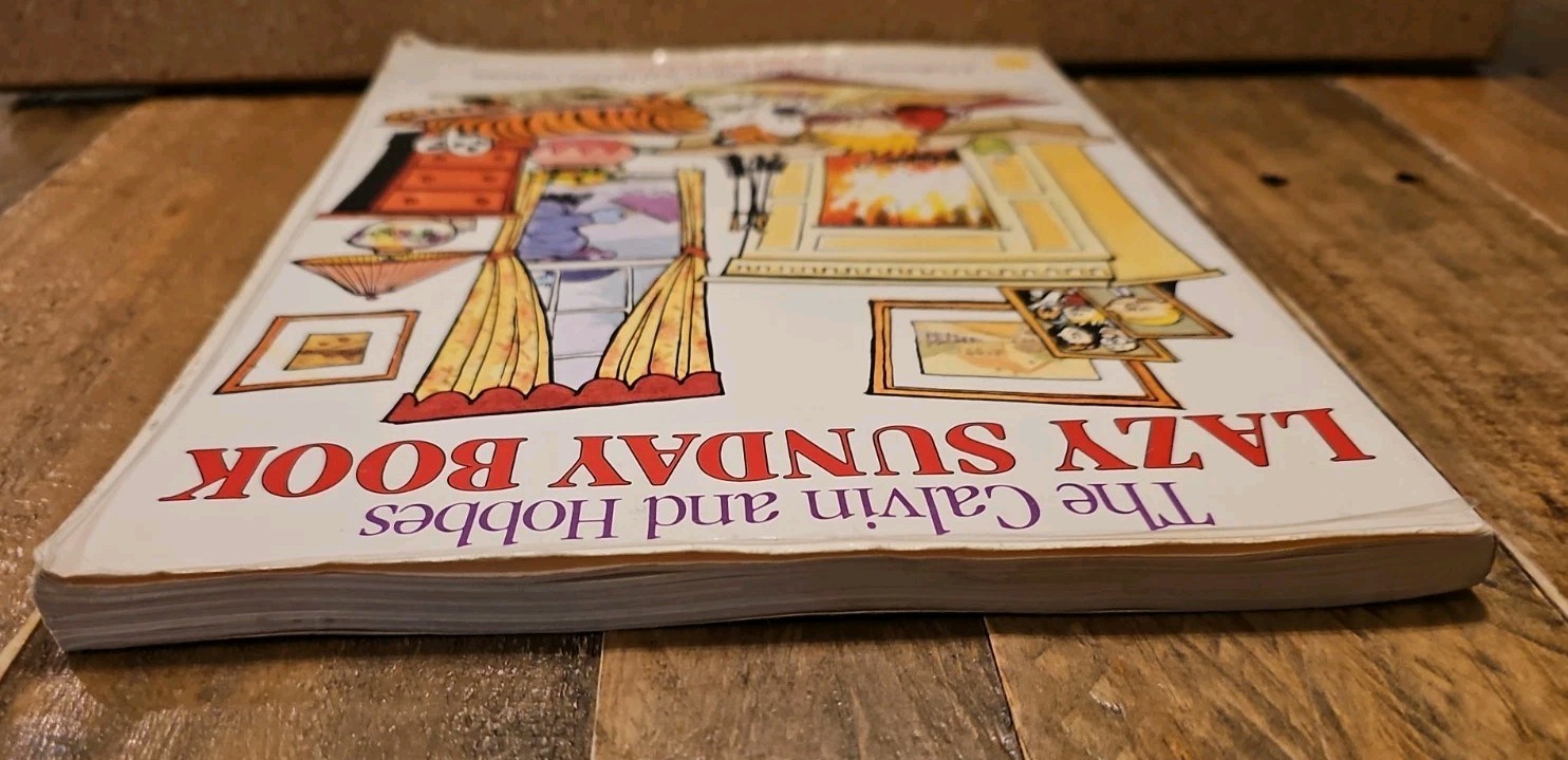 The Calvin and Hobbes Lazy Sunday Book by Bill Watterson 1989