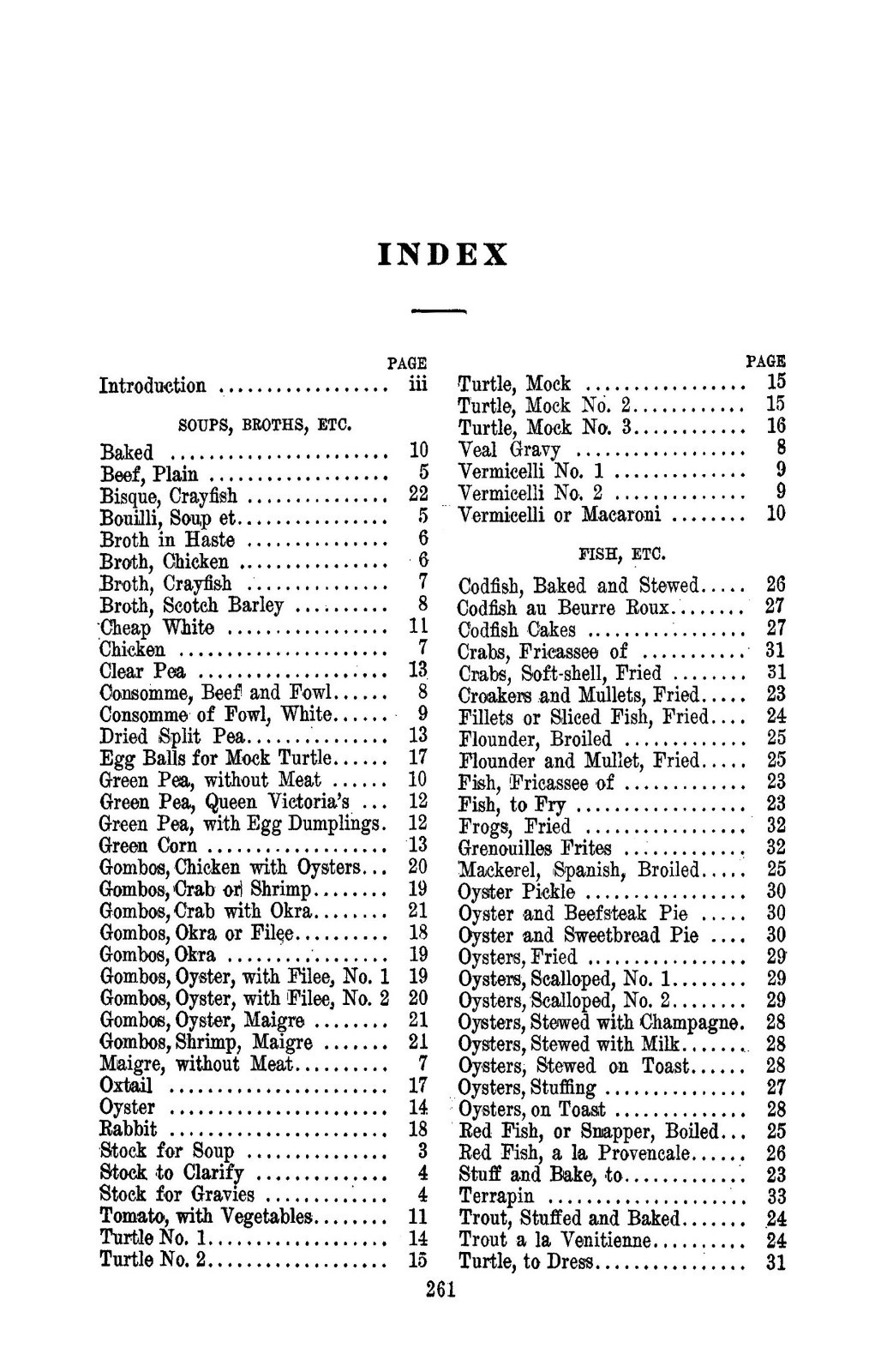 1885 LA Cuisine Creole Vintage Cook Book 271 Pages