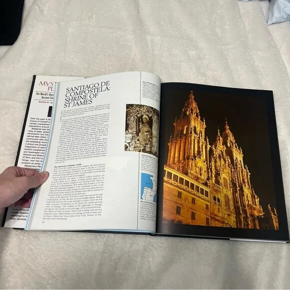 Mysterious Places Hardcover Book Edited by Jennifer Westwood Vintage