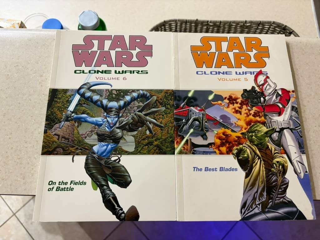 STAR WARS CLONE WARS DARK HORSE COMICS COMPLETE SET VOLUMES 1-9 FREE SHIPPING