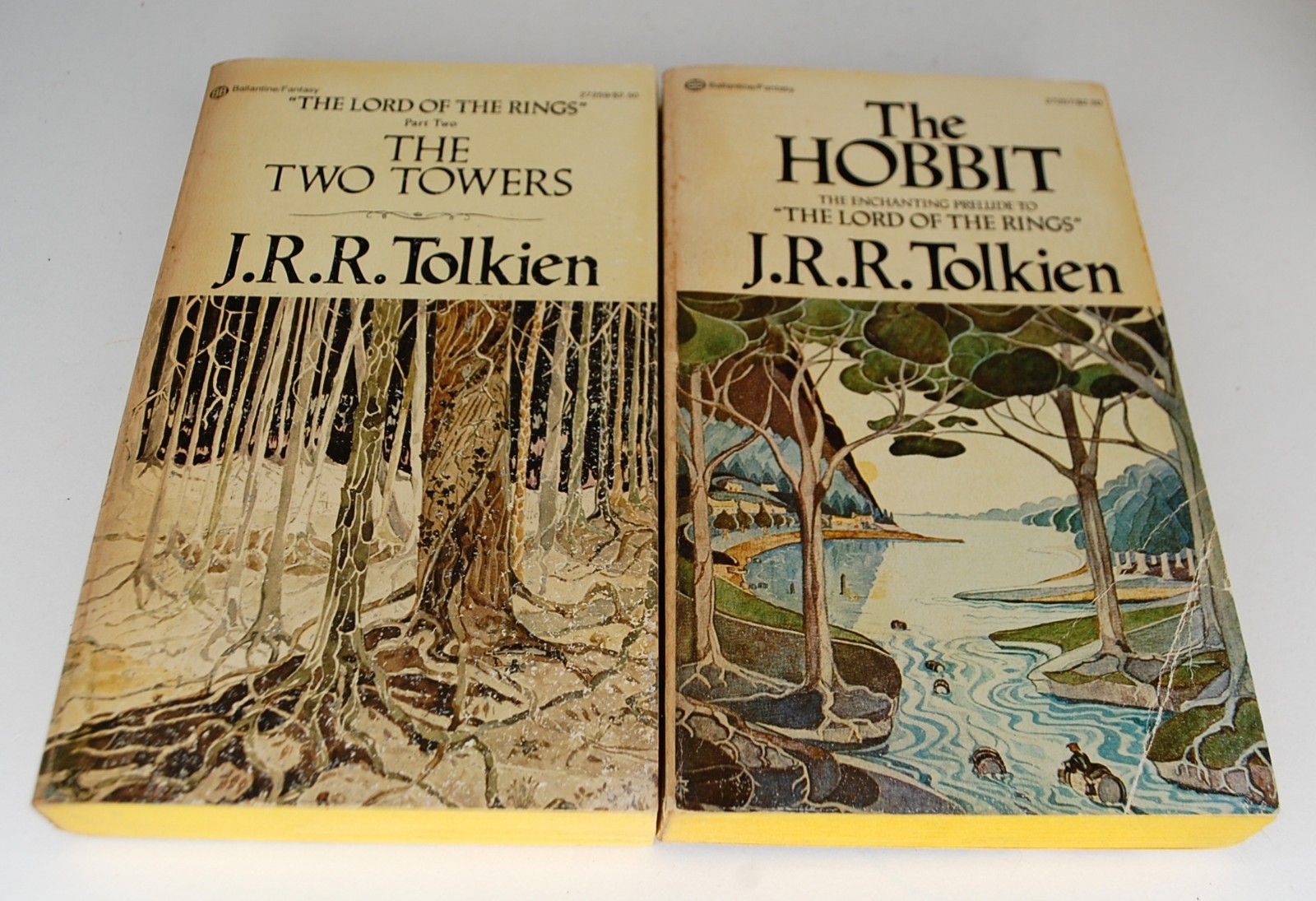 Gold Foil Box Set Ballantine 1973 Lord of the Rings J R R Tolkien 4 PB Set