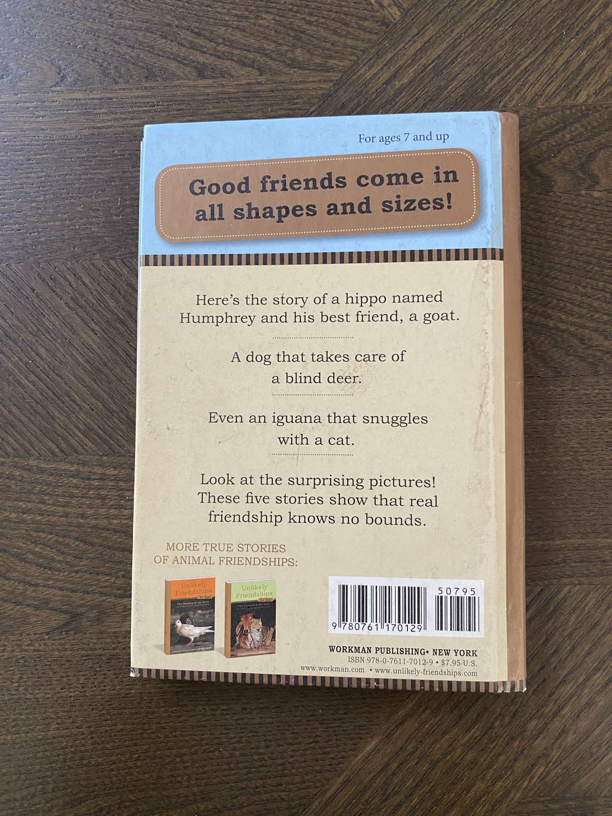 Unlikely Friendships for Kids: – Hardcover, by Holland Jennifer S.