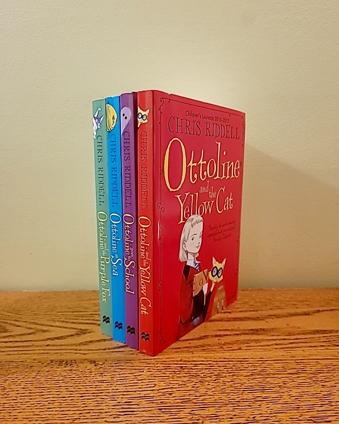 Ottoline Series by Chris Riddell Set of 4 Paperback Books