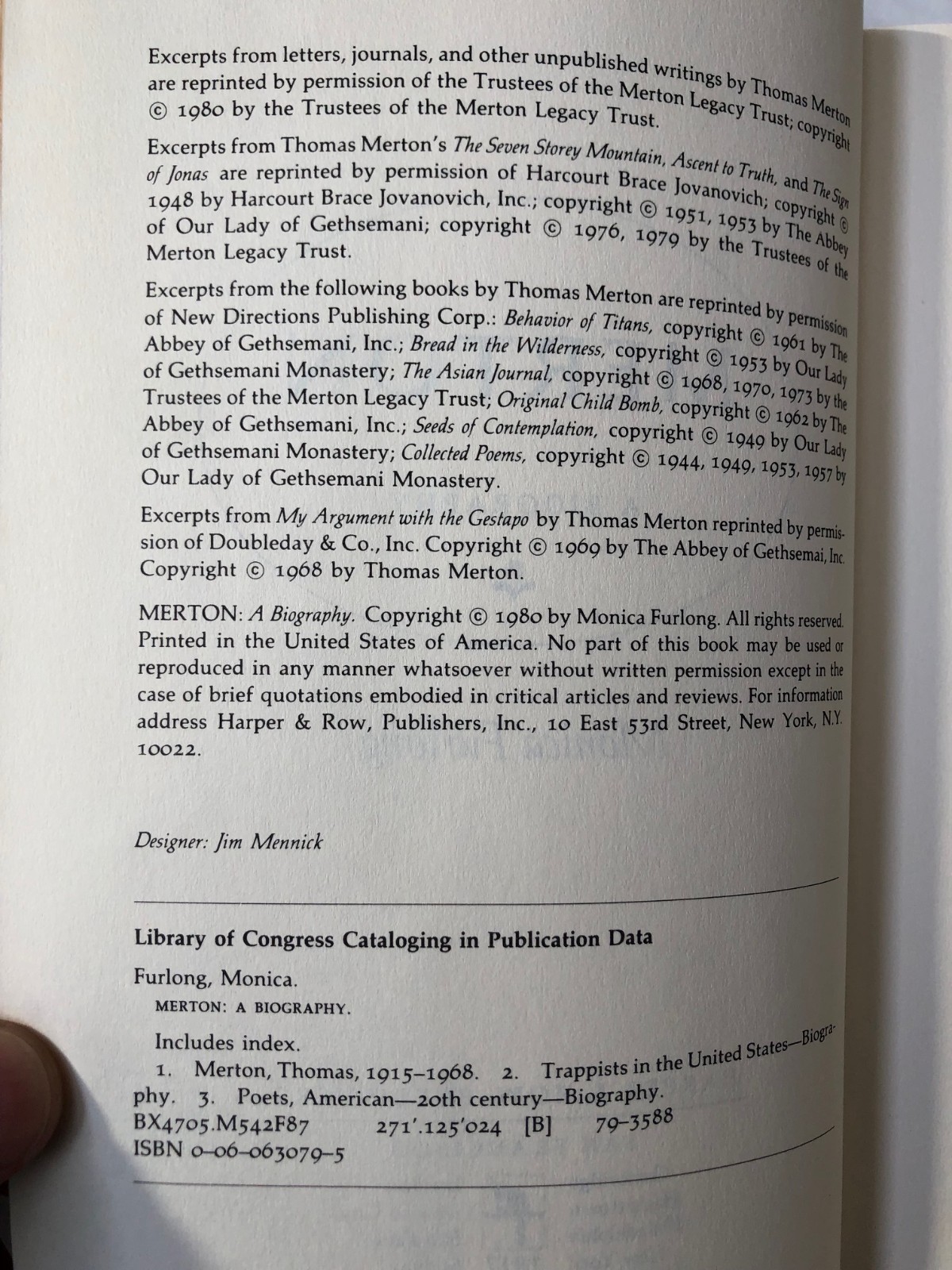 Thomas Merton 3 book bundle