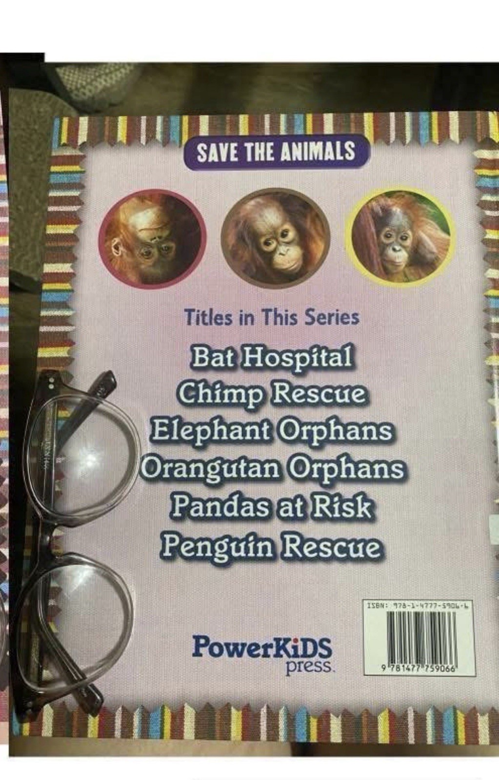 Kids Book Orangutan Orphans by Clare Hibbert