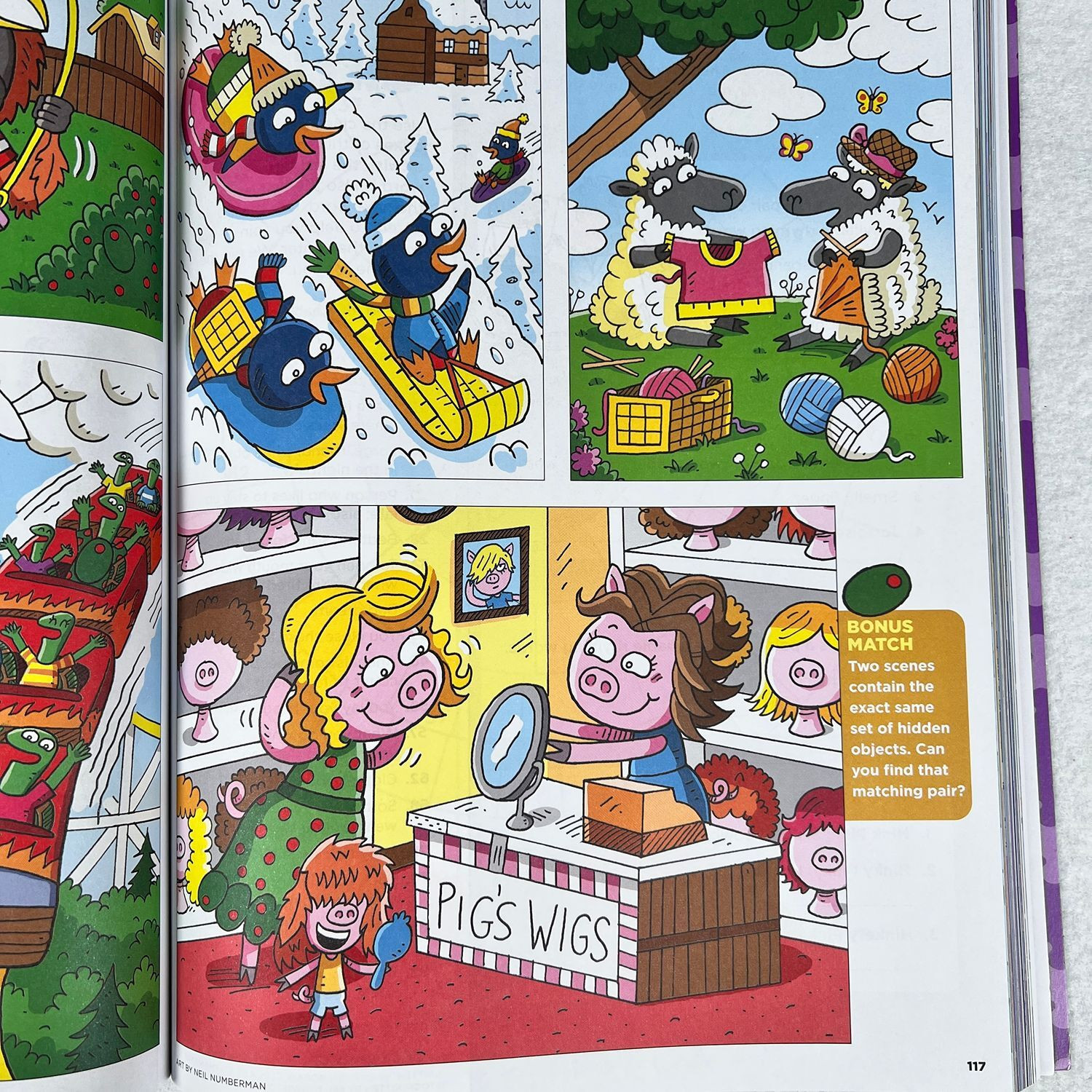 Highlights Ultimate Puzzle Challenge Book Hidden Pictures Word Search Mazes Used