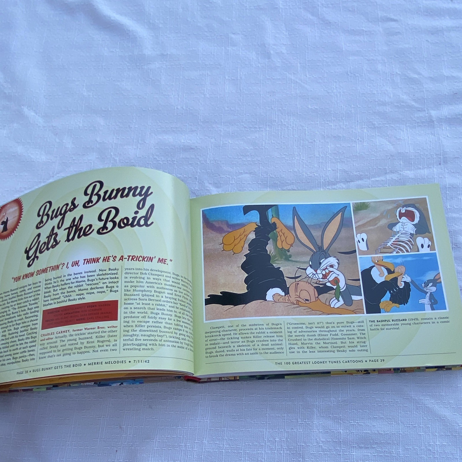 Insight Editions The 100 Greatest Looney Tunes Cartoons Hardcover Illus 2010