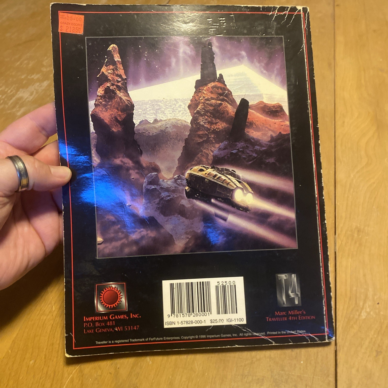 Marc Miller’s Traveller (T4 RPG) Paperback Imperium Games IGI 1100
