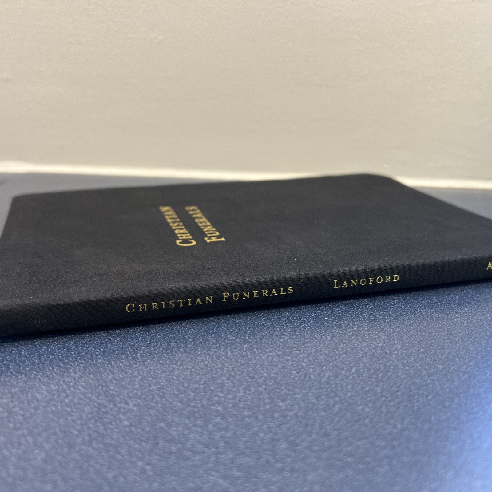 Christian Funerals Andy By Langford 2010 Sacrament Black Cover