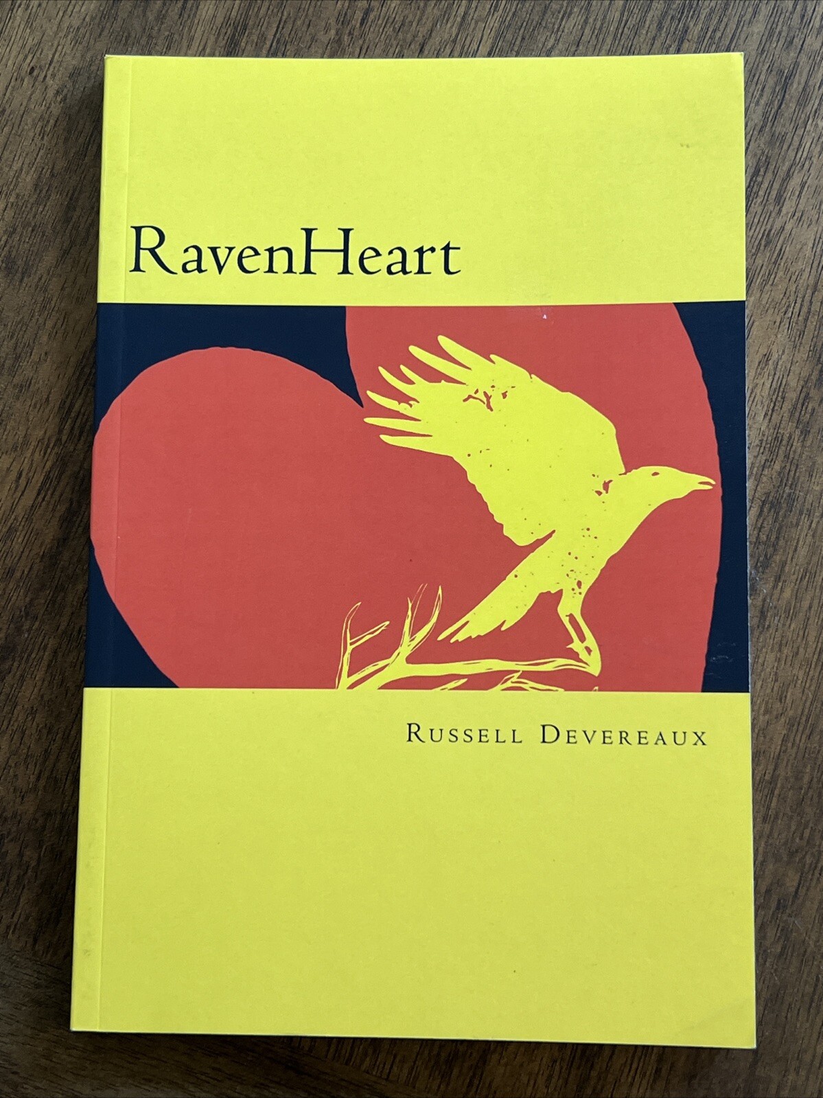 RavenHeart : Poems and Stories SIGNED by Russell Devereaux (2018, Paperback)
