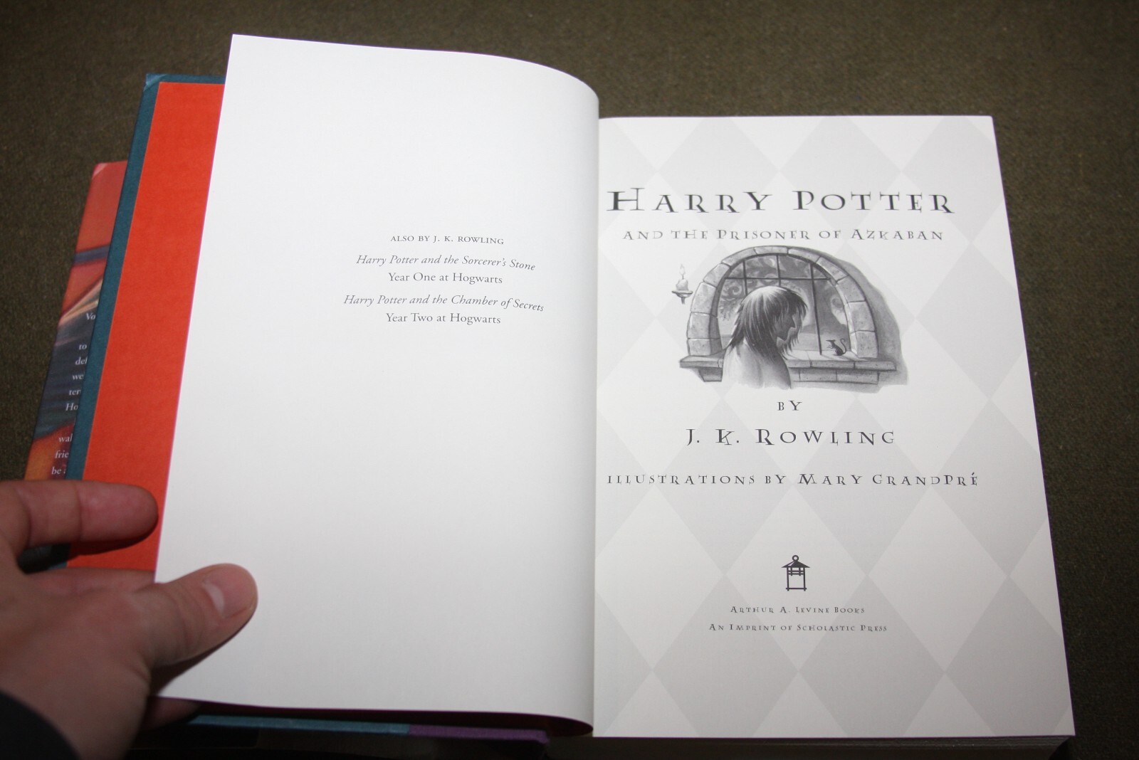 Harry Potter and the Prisoner of Azkaban by J. K. Rowling 1999 HC