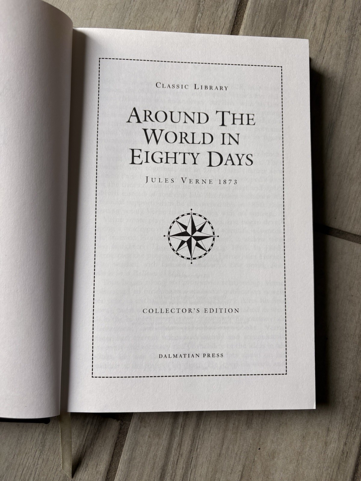 Dalmatian Press Around the World in Eighty Days Collector’s Ed Hardcover