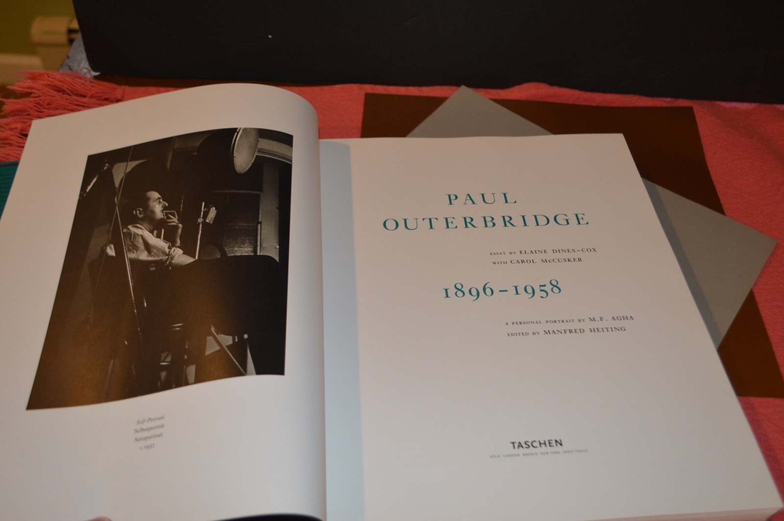 PAUL OUTERBRIDGE 1896-1958- Manfred Heiting, ’99 TASCHEN 1st HC Print
