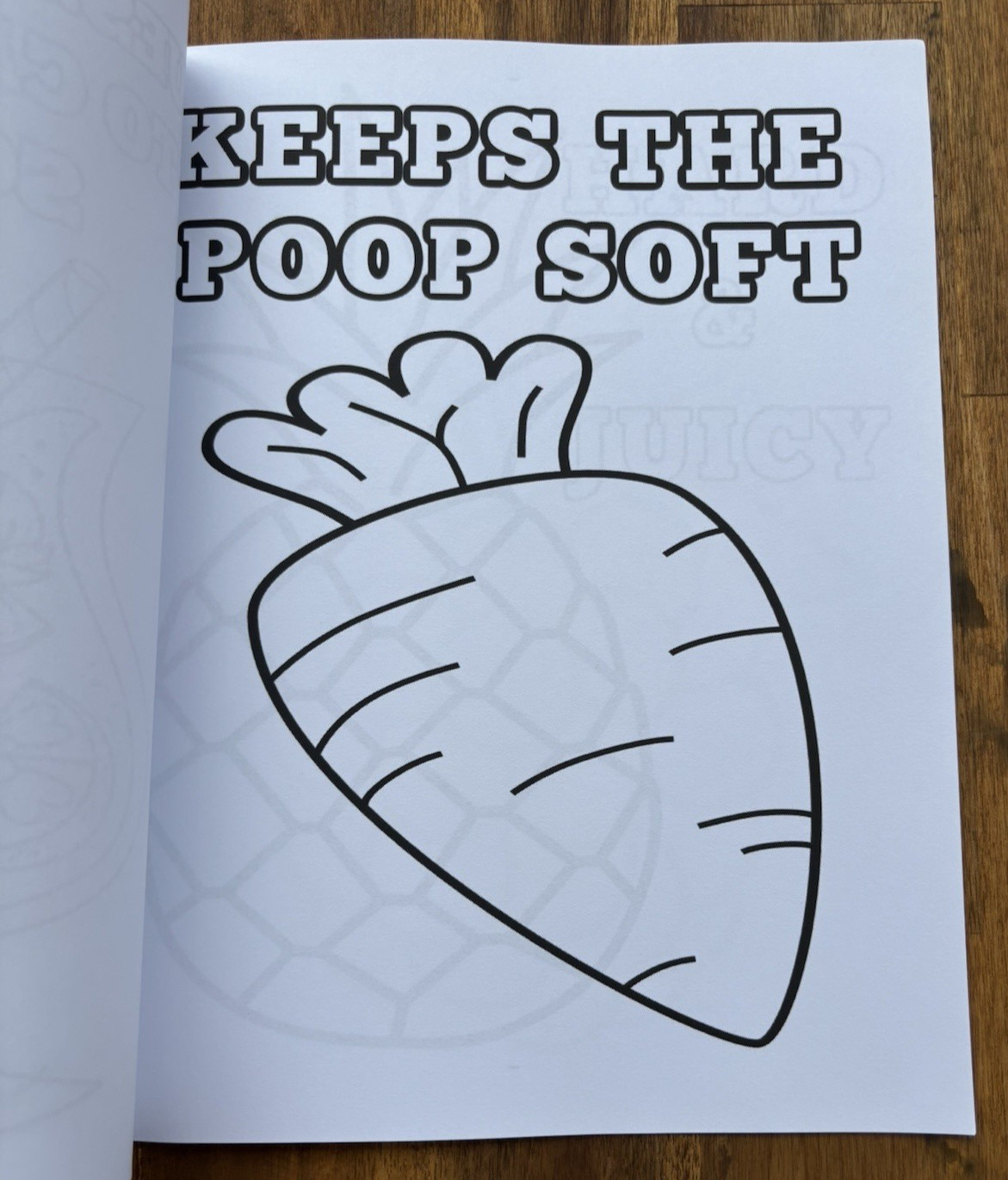 Shit For Old People To Color Funny Adult Coloring Book ~ Over the Hill Joke Gift