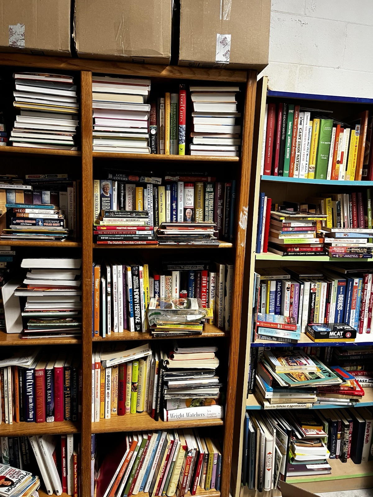 Books by Genre 20 LBS (Pounds) Box Value Lot Sorted Fiction/Nonfiction HB/PB SET