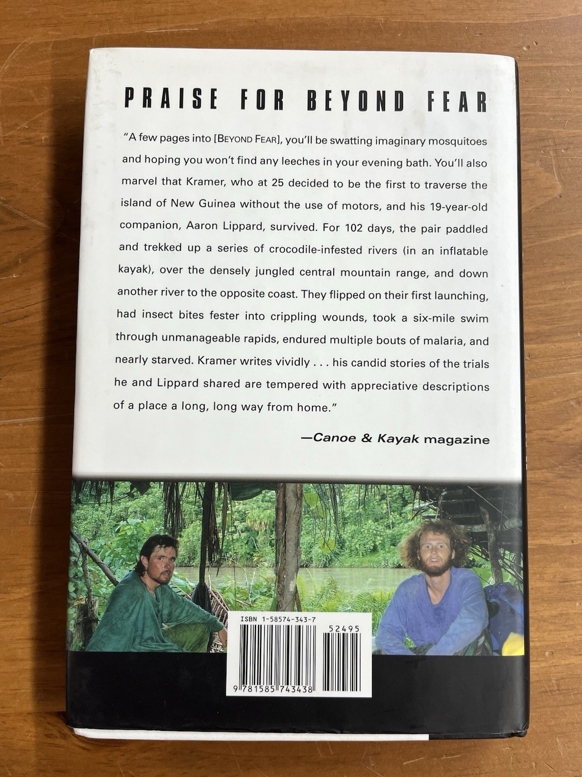 Beyond Fear, A Harrowing Journey-Kramer-1995-TRAVEL ADVENTURE