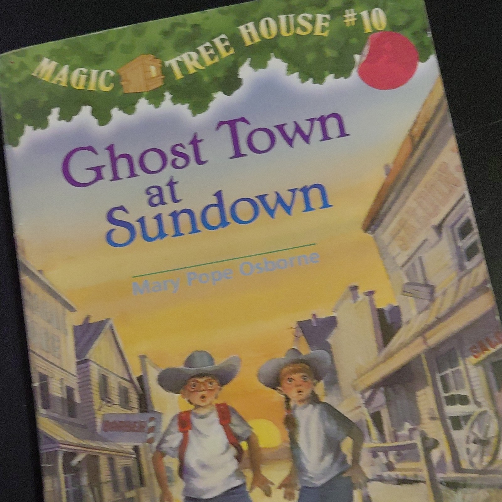 Magic Tree House #10 Ghost Town at Sundown by Mary Pope Osborne, PB, Scholastic