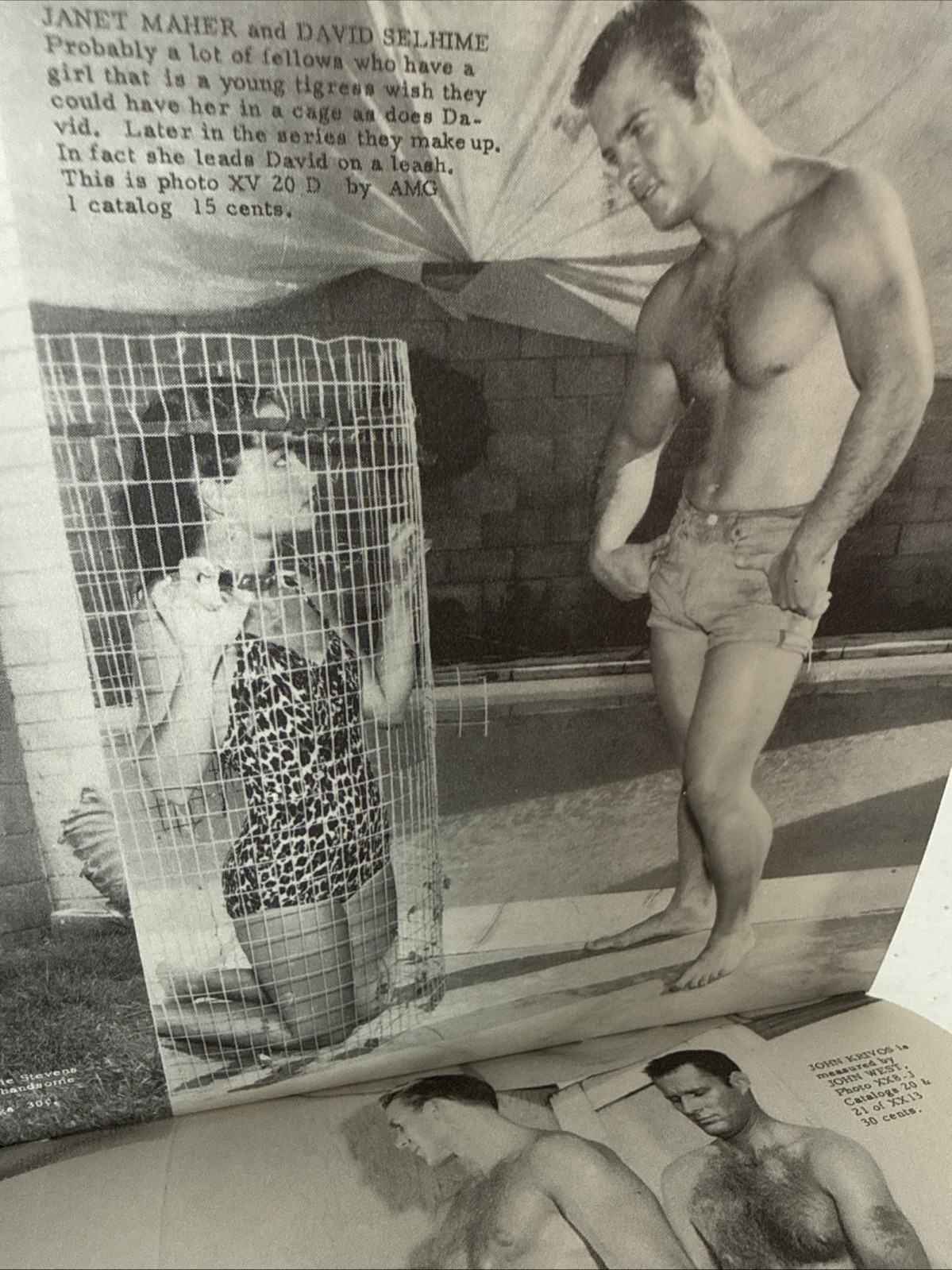 Physique Pictorial Volume 8 # 1, 2, 3 and 4 – Spring, Summer, Fall & Winter 1958