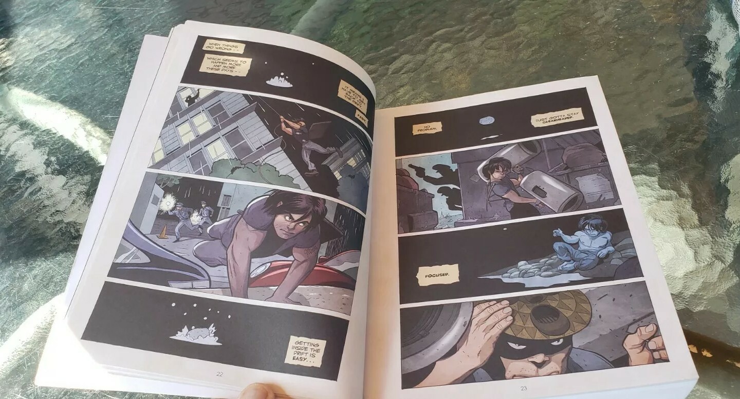 RASL Graphic Novel Book by Jeff Smith Uncorrected Proof Version Color & B&W 2013