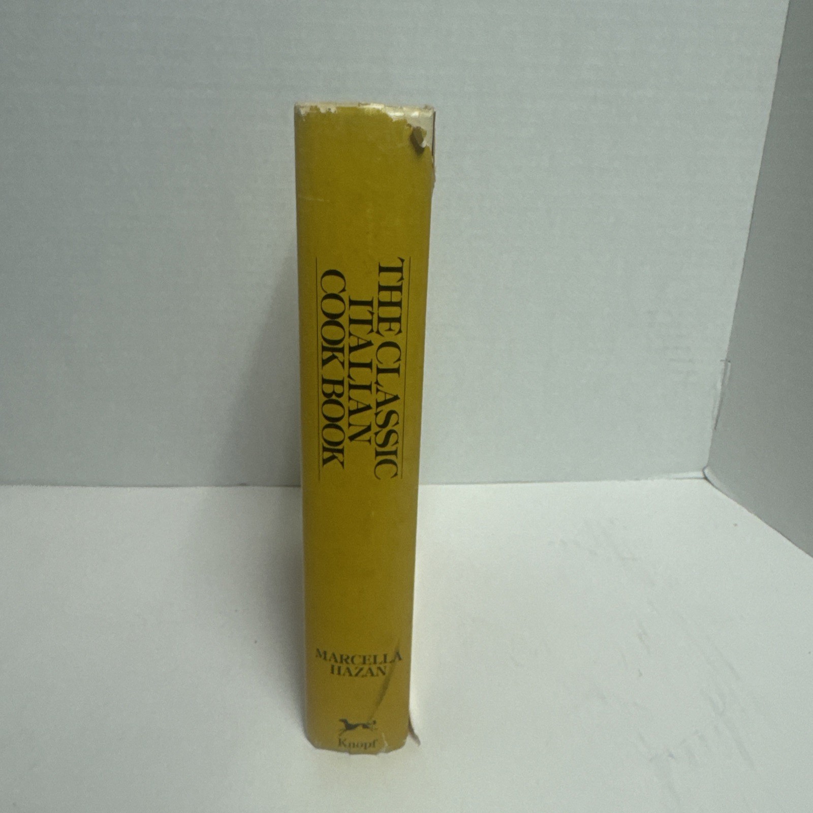 The Classic Italian Cookbook By Marcella Hazan, Vintage 1977 Hardcover With DJ