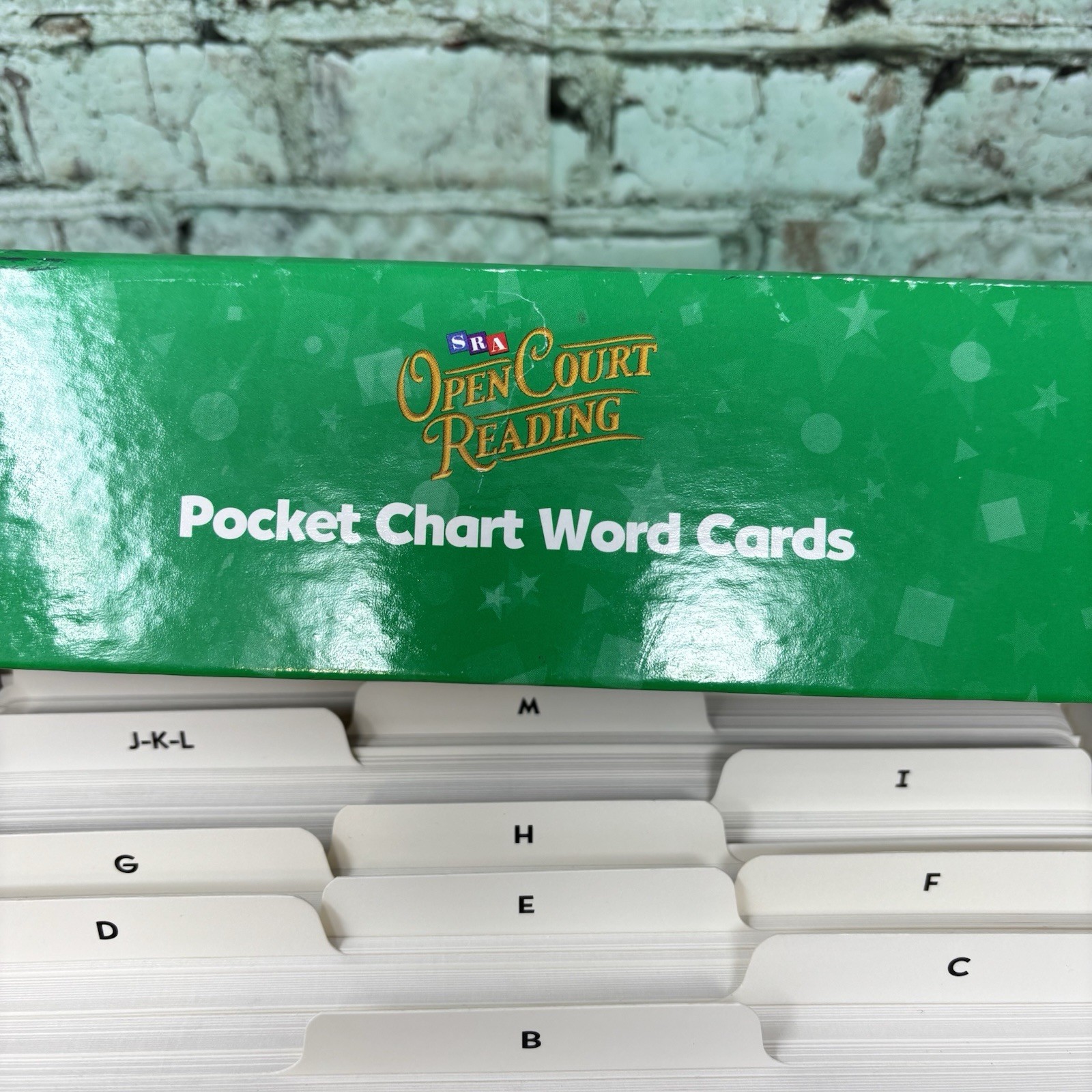 SRA OPEN COURT READING: POCKET CHART WORD CARDS Incomplete Homeschool Learning