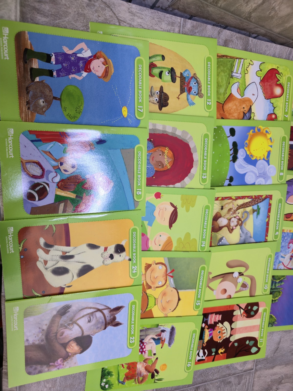 Lot of 19 Harcourt Grade 2 Decodable Books Homeschooling Early Readers