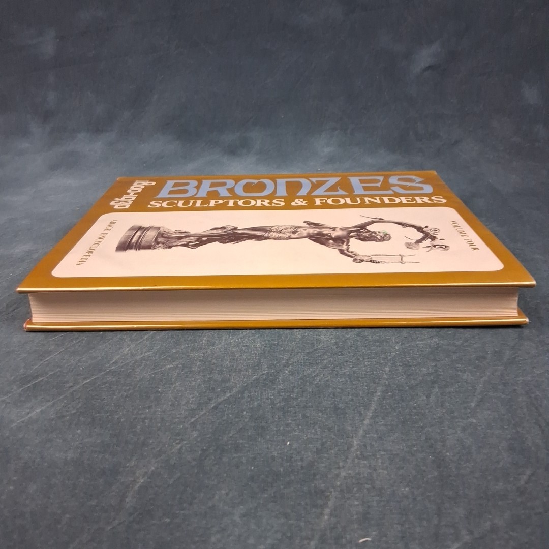 Encyclopedia of Bronzes Sculptors Founders 1800-1930 Vol 4 Berman HC DJ 1980