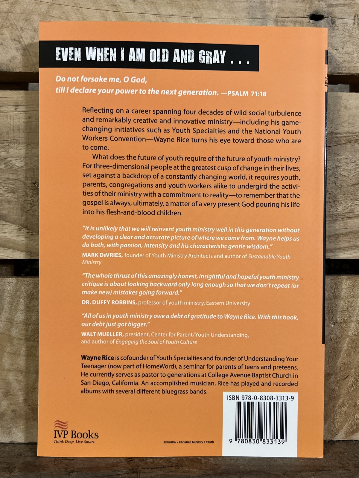 Reinventing Youth Ministry (Again) by Wayne Rice (2010 Paperback)