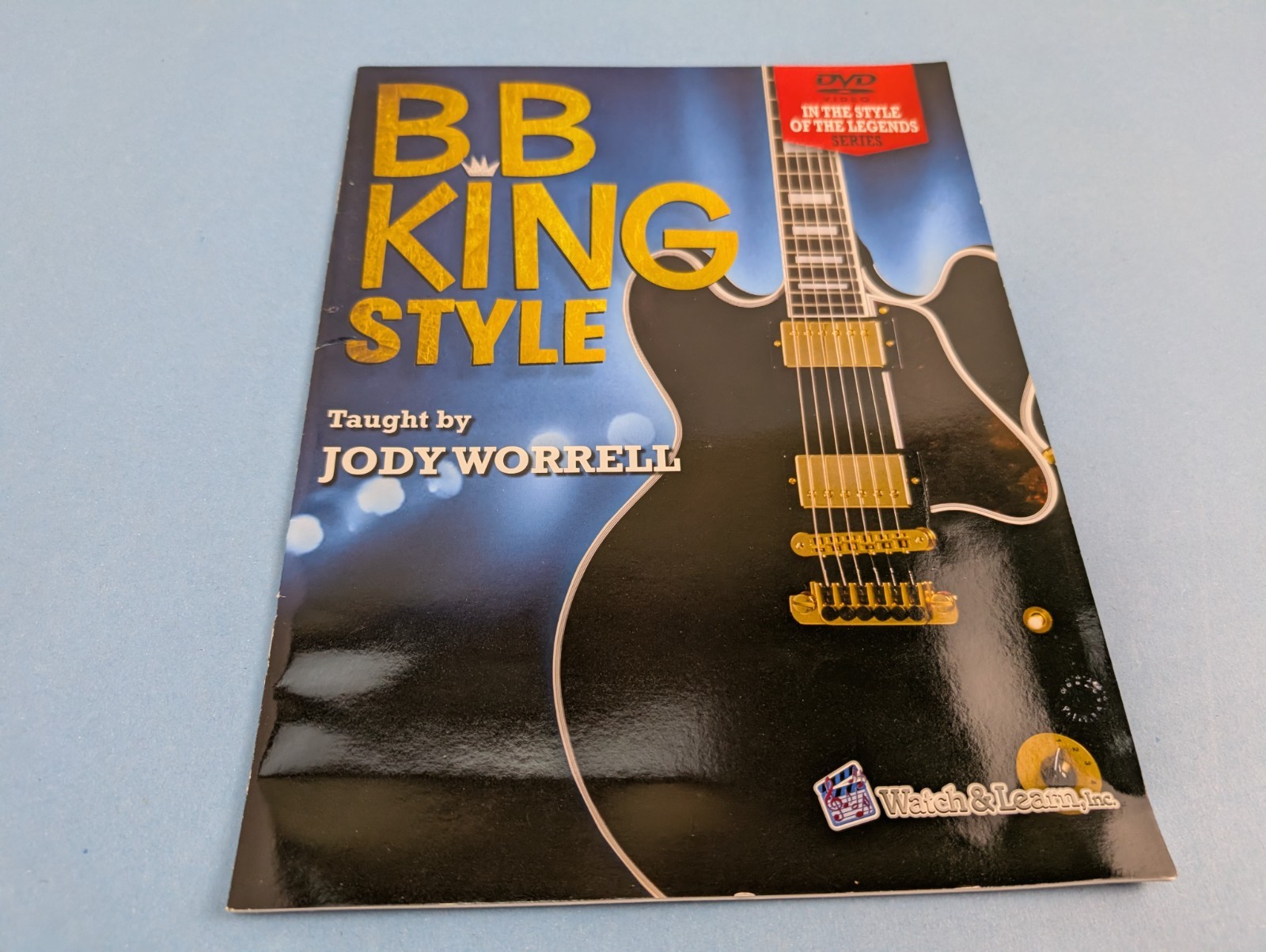B.B. KING STYLE GUITAR BOOK By Jody Worrell No CD