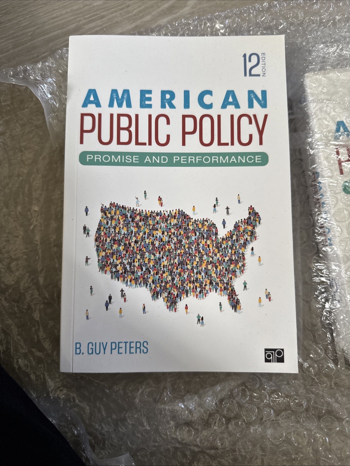 9781071809167. American public policy promise and performance by B. Guy Peters 