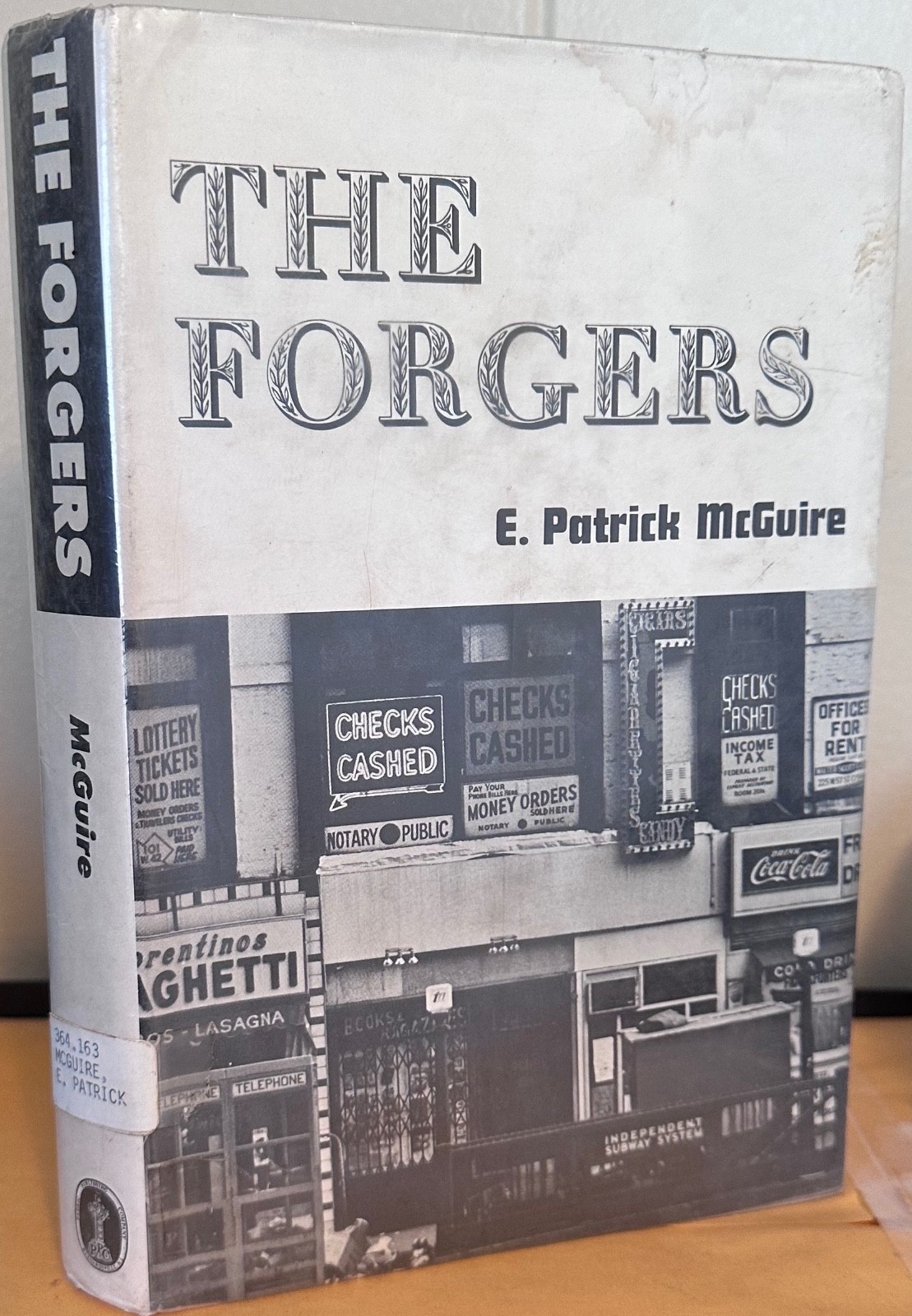The Forgers, E. Patrick McGuire, reference material, 250 pages